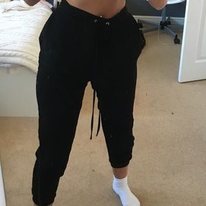 Zara black trousers